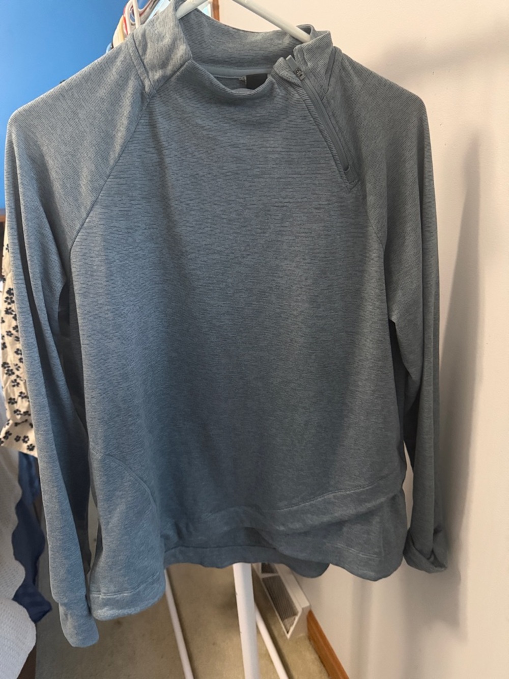 Mondetta Sky Blue Quarter-Zip Pullover